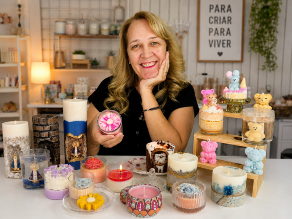 Como fazer velas artesanais com parafina e essência para velas